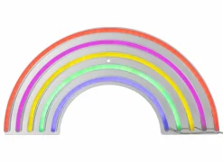Decoratieve Accessoires|Ledlampen|Ledlamp Neon Regenboog 38x19cm - kunststof - multicolor