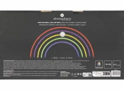 Decoratieve Accessoires|Ledlampen|Ledlamp Neon Regenboog 38x19cm - kunststof - multicolor
