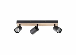 Brilliant Opbouwspots|Opbouwspots|Ledspot Jello Wood met 3 spots 4,5W GU10
