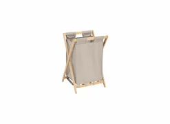 Linnenmanden|Linnenmanden|Linnenmand Tidy Box inklapbaar 46x36x68cm - polyestervezel & bamboe - beige