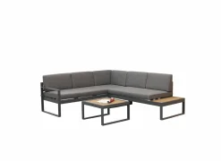 Loungeset Yin aluminium - antraciet- Loungesets|Tuinsets