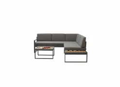 Loungeset Yin aluminium - antraciet- Loungesets|Tuinsets