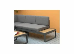 Loungeset Yin aluminium - antraciet- Loungesets|Tuinsets