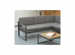 Loungeset Yin aluminium - antraciet- Loungesets|Tuinsets
