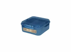 Lunchbox 1,25L blauw groen- Lunchboxen