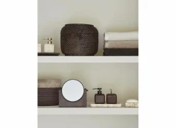 Aquanova Make-up spiegel Ebony 14,3x21,5cm - ebbenhout - pecan- Badkamerspiegels