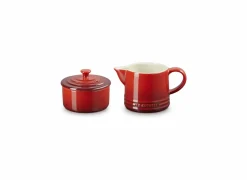 Le Creuset Melkkan en suikerpot- Koffie & Melk