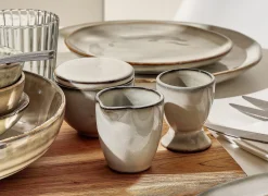 Salt & Pepper Melk/Sauskan Artisan 7cl - stoneware - groen- Sla- & Sauskommen