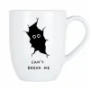 Cosy & Trendy Koffietassen|Koffietassen|Mok Cosy Can't break me 53cl - porselein - wit