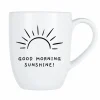 Cosy & Trendy Mok Cosy Good morning sunshine 53cl - porselein - wit- Koffietassen|Koffietassen