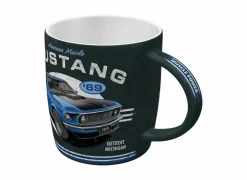 Mok Ford Mustang 34cl - keramiek - blauw- Koffietassen|Koffietassen