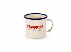 Koffietassen|Koffietassen|Mok L'Amour de ma vie 35cl - metaal - multicolor