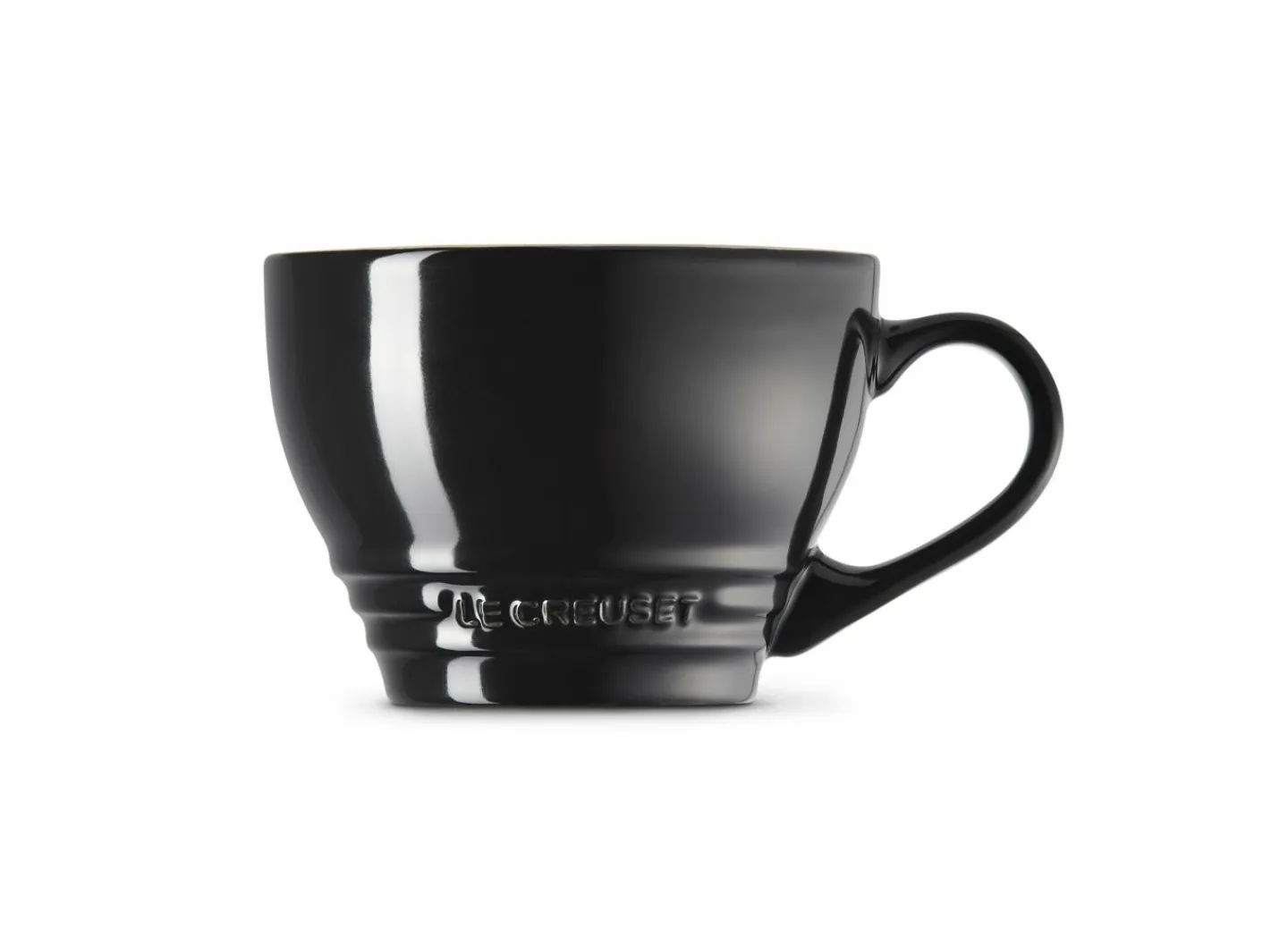 Le Creuset Mok 40cl - keramiek - ebbenzwart- Koffietassen|Koffietassen