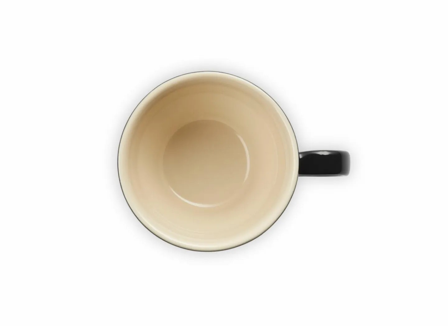 Le Creuset Mok 40cl - keramiek - ebbenzwart- Koffietassen|Koffietassen