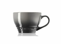 Le Creuset Mok 40cl - keramiek - grijs & zwart- Koffietassen|Koffietassen