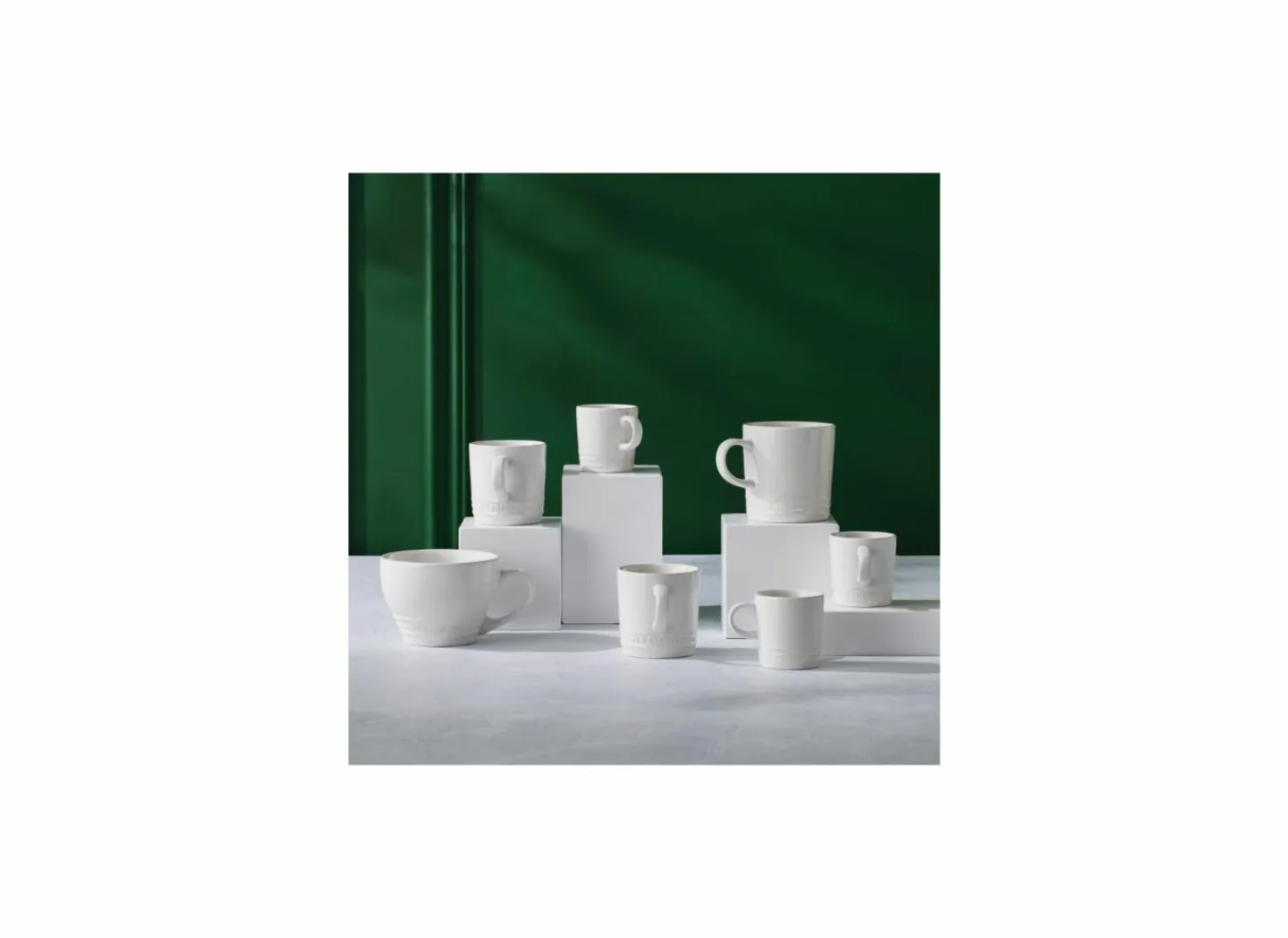 Le Creuset Mok 35cl - keramiek - wit- Koffietassen|Koffietassen