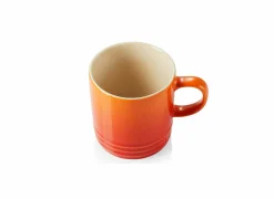 Le Creuset Koffietassen|Koffietassen|Mok 35cl - keramiek - oranjerood
