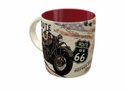 Koffietassen|Koffietassen|Mok Route 66 33cl - keramiek - multicolor