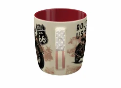 Koffietassen|Koffietassen|Mok Route 66 33cl - keramiek - multicolor