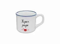 Mok Sweet words 14cl - keramiek - wit- Koffietassen|Koffietassen