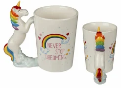 Mok Unicorn Never Stop Dreaming  35cl- Koffietassen|Koffietassen