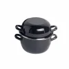 Cosy & Trendy Kookpotten|Mosselpot Ø18cm zwart