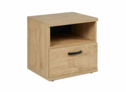 Nachtkastje Camille 52x44x52cm - decor - golden oak- Nachttafels