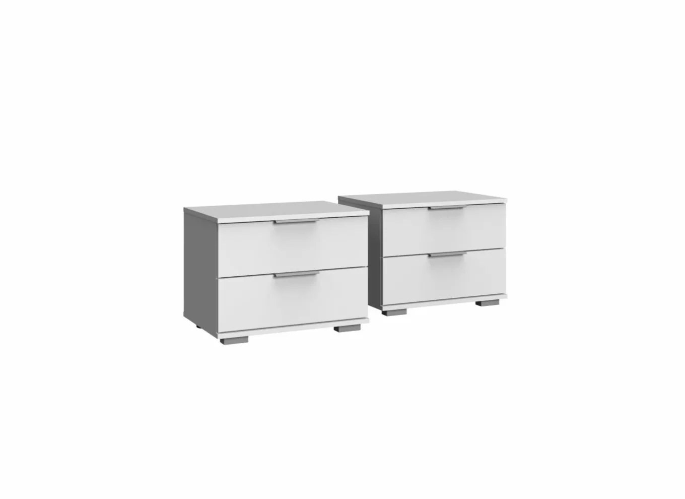 Nachttafels|Nachtkastje|Nachtkastje Easypluas 52x38x40cm, set van 2