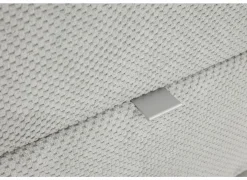 Nachtkastje|Nachtkastje Lancy 42,5x45x53cm - stof - ecru