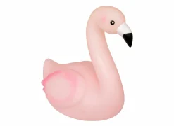 Nachtlampje Flamingo H14,5cm - kunststof - roze inclusief batterij- Nachtlampjes|Nachtlampjes