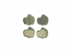 Salt & Pepper Decoratieve Accessoires|Onderzetter Charm 10x9,50cm - goud - set van 4