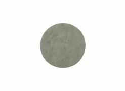 Onderzetters voor glazen Truman Ø9,5cm - lederlook - houtskool - set van 4- Glasonderzetters