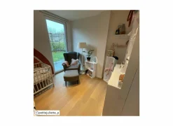 Relaxzetels|Fauteuils|Oorfauteuil en poef Canto 76x80x107cm - stof - taupe