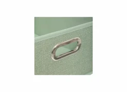 Opbergbox 31x15cm - stof - saliegroen- Opbergboxen|Opbergboxen