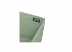 Opbergbox 31x15cm - stof - saliegroen- Opbergboxen|Opbergboxen