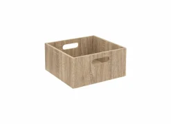 Opbergbox 30,5x30,5x15cm - FSC - naturel- Opbergboxen|Opbergboxen