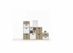 Opbergbox 30,5x30,5x15cm - FSC - naturel- Opbergboxen|Opbergboxen