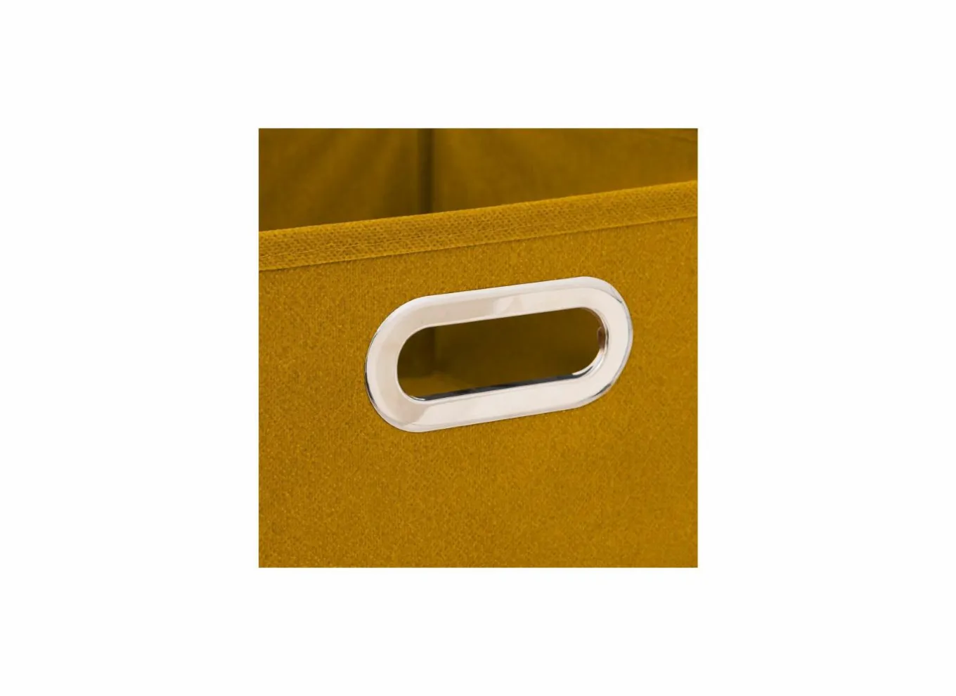 Opbergmanden|Opbergboxen|Opbergbox 31x31x15cm mosterd