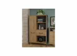 Opbergkast Oriental Tree 94,1cm - decor - bartex eik- Draaideurkast|Draaideurkast