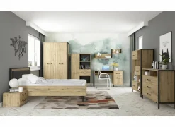 Opbergkast Oriental Tree 94,1cm - decor - bartex eik- Draaideurkast|Draaideurkast