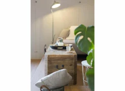 Opbergkoffer Opium 130x48x45cm - gerecycleerd den massief - naturel- Opbergkoffers|Opbergkoffers