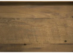 Opbergkoffer Opium 130x48x45cm - gerecycleerd den massief - naturel- Opbergkoffers|Opbergkoffers