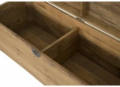Opbergkoffer Opium 130x48x45cm - gerecycleerd den massief - naturel- Opbergkoffers|Opbergkoffers