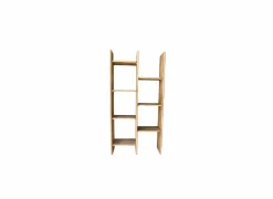 Rekken|Rekken|Opbergrek Barista 100x40x200cm - mango massief - naturel