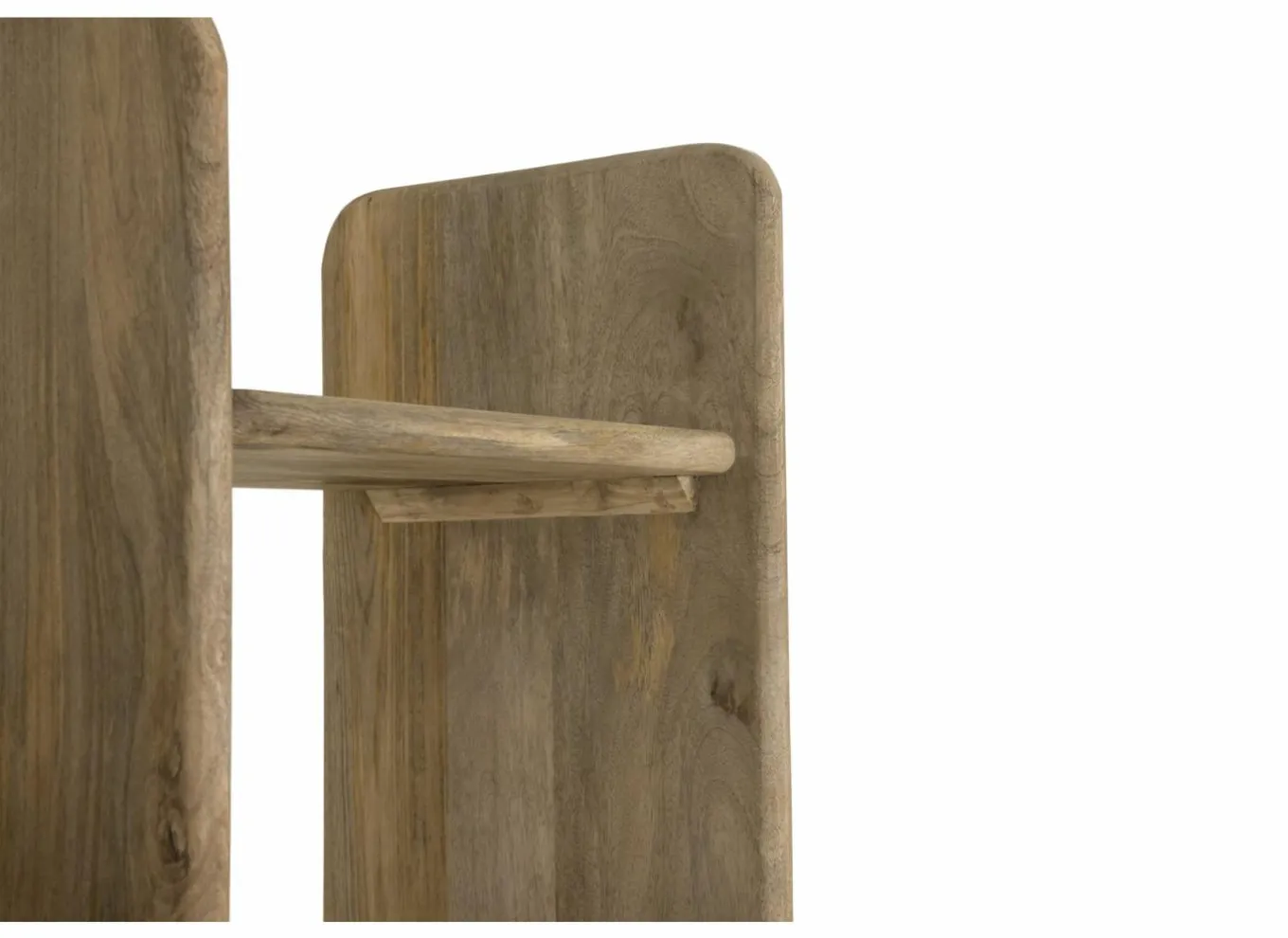 Rekken|Rekken|Opbergrek Barista 100x40x200cm - mango massief - naturel