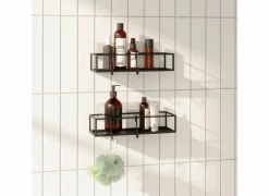 Umbra Opbergrek Cubiko 32x12x10cm set van 2- Wandplanken|Rekken