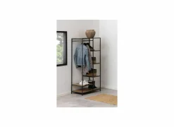 Rekken|Rekken|Opbergrek 77x45x165cm - decor - eik