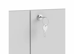 Draaideurkast|Draaideurkast|Opbouwset Prima 83,7cm - decor - wit