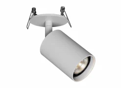 Opbouwspots|Opbouwspots|Opbouwspot GU10 - aluminium - wit