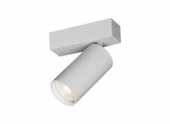 Opbouwspot GU10 - aluminium - wit- Opbouwspots|Opbouwspots